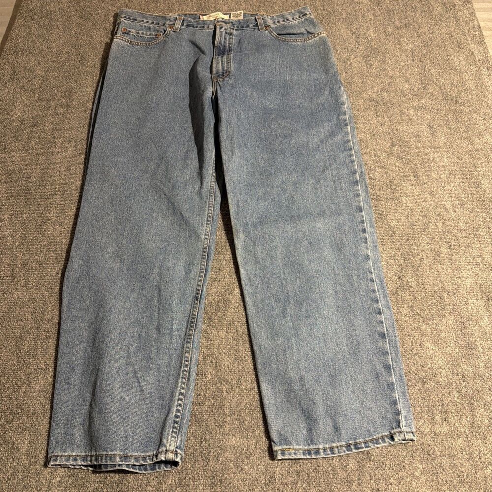 Vtg Levi's 550 Jeans Men's Size 42x30 Blue Relaxed Fit 100% Cotton Canada Y2K
